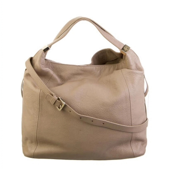 Furla Pebbled Leather Hobo Beige - Picture 3 of 4